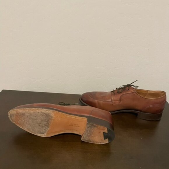 Cole Haan Men's Dress Shoes Brown Leather, Size 9.5M leather sole, pointed toe - Picture 4 of 7